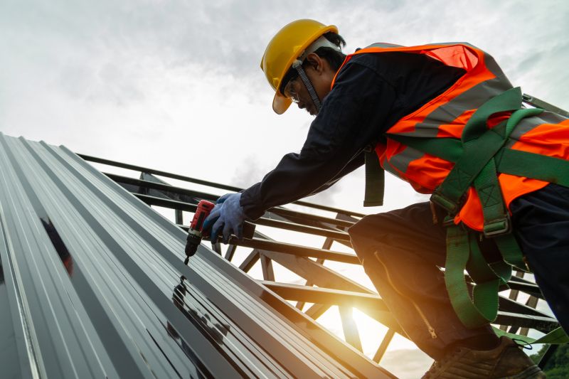 Industrial Roof Installation detail