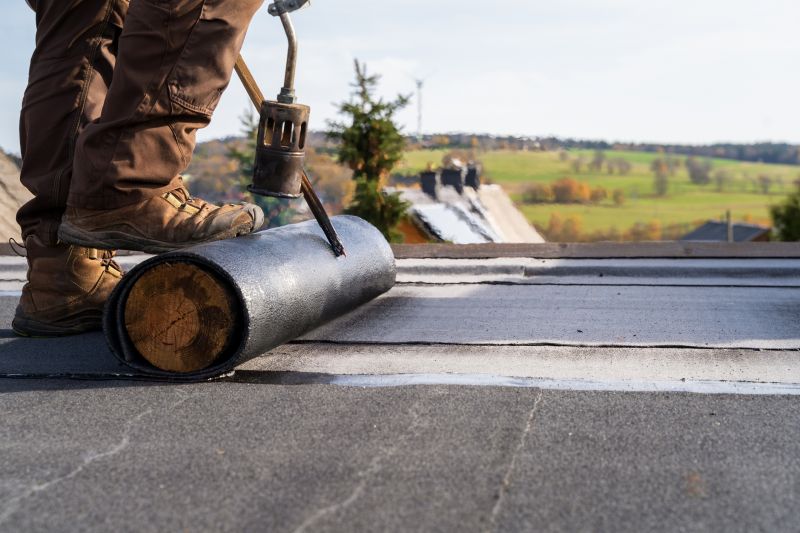 Tar Roof Installation detail